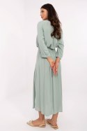 Spódnica damska plisowana Model D73761M50187B Pistacja - Sublevel