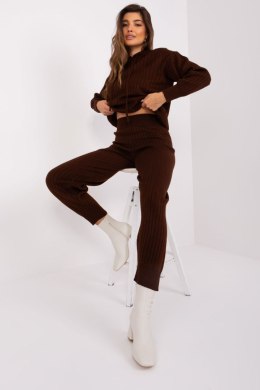 Komplet damski Model BA-KMPL-2211.13P Dark Brown - Badu