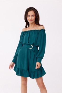 Sukienka damska Model Cindy BUT SUK0400 Bottle Green - Roco Fashion