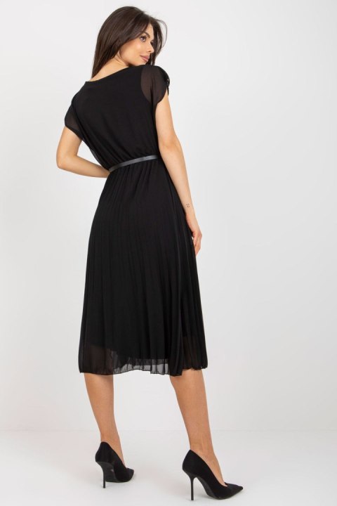 Sukienka Model DHJ-SK-8839-1.23X Black - Italy Moda Sukienka Model DHJ-SK-8839-1.23X Black - Italy Moda