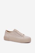 Trampki damskie Model Big Star RR274407 Beige