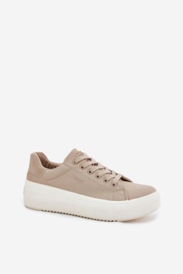 Trampki damskie Model Big Star RR274465 Beige