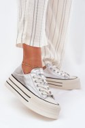 Trampki Model GOE RR2N4108 Silver - Step in style