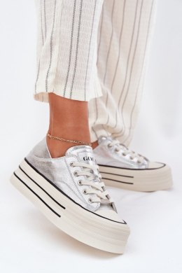 Trampki Model GOE RR2N4108 Silver - Step in style