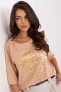 Bluzka damska Model CLM-BZ-1700.88 Camel - Factory Price