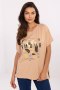 Bluzka damska Model CLM-BZ-1701.81 Camel - Factory Price
