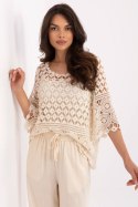 Bluzka damska i Top Zestaw Model MI-BZ-9007.77 Beige - Italy Moda