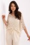 Bluzka damska i Top Zestaw Model MI-BZ-9007.77 Beige - Italy Moda