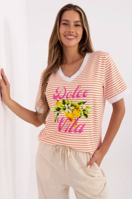 Bluzka damska Model MI-BZ-M6312-2.93 Orange - Italy Moda