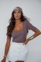 Bluzka damska Model Velia 286144657 Mocca - LaBalancia