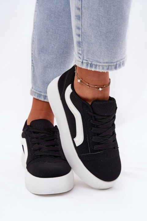 Buty Sportowe Sneakersy damskie Model Tellnira BL606P Black Buty Sportowe Sneakersy damskie Model Tellnira BL606P Black