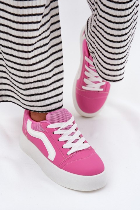 Buty Sportowe Sneakersy damskie Model Tellnira BL606P Fuksja Buty Sportowe Sneakersy damskie Model Tellnira BL606P Fuksja