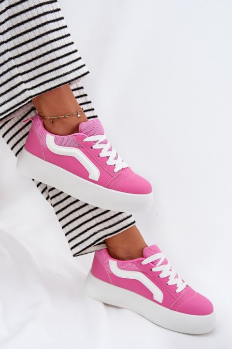 Buty Sportowe Sneakersy damskie Model Tellnira BL606P Fuksja Buty Sportowe Sneakersy damskie Model Tellnira BL606P Fuksja