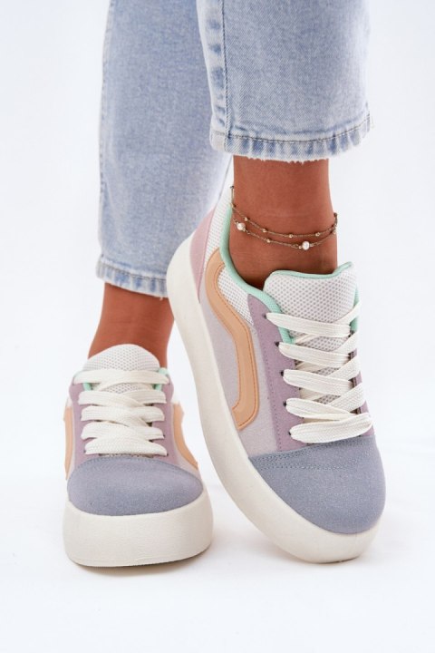 Buty Sportowe Sneakersy damskie Model Tellnira BL606P Multicolor Buty Sportowe Sneakersy damskie Model Tellnira BL606P Multicolor
