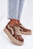 Buty Sportowe Sneakersy damskie Model Tellnira BL606P Panterka