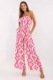 Kombinezon damski Model MI-KO-611251.09 White/Pink - Italy Moda
