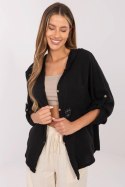 Koszula Damska muślinowa Model DHJ-KS-25157.87 Black - Italy Moda