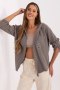 Koszula Damska muślinowa Model DHJ-KS-25157.87 Dark Grey - Italy Moda