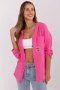 Koszula Damska muślinowa Model DHJ-KS-25157.87 Dark Pink - Italy Moda