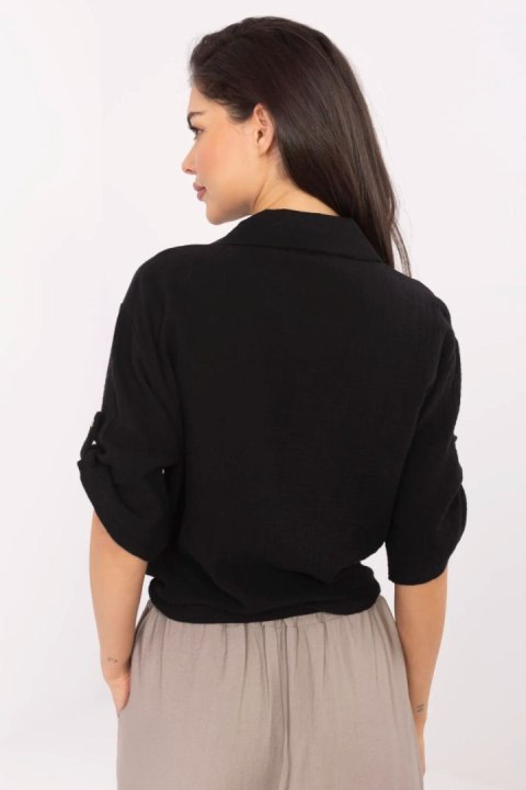 Koszula Damska Model DHJ-KS-8595-1.66 Black - Italy Moda Koszula Damska Model DHJ-KS-8595-1.66 Black - Italy Moda
