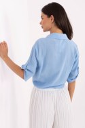 Koszula Damska Model DHJ-KS-8595-1.66 Blue - Italy Moda