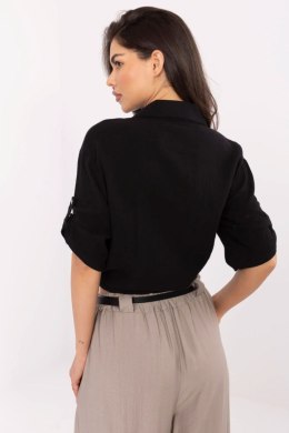 Koszula Damska Model DHJ-KS-8595.11 Black - Italy Moda