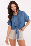 Koszula Damska Model MO-KS-231876.27 Dark Blue - Italy Moda