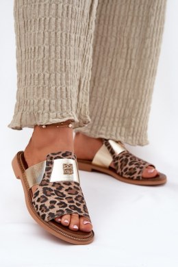 Klapki damskie Model Zazoo 40423 Panterka - Step in style