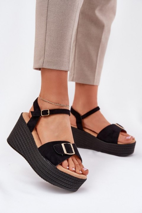 Sandały damskie Model Liniella LOLO22 Black