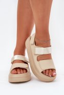 Sandały damskie Model Nitepira 100-430 Beige