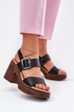 Sandały damskie Model Vinceza 17387 Black