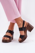 Sandały damskie Model Vinceza 17387 Black