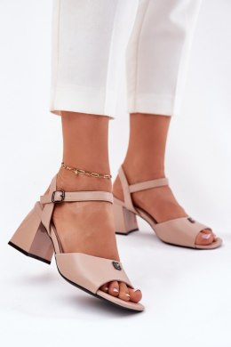 Sandały damskie Model Vinceza 62235 Beige