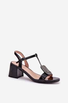 Sandały damskie skórzane Model Vinceza 91134 Black