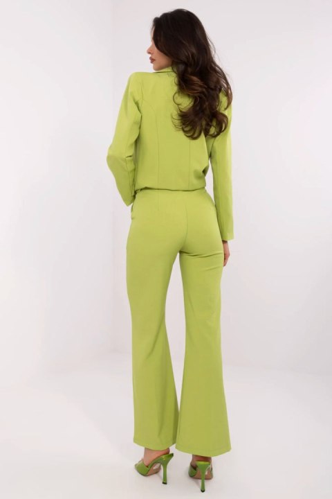 Spodnie damskie eleganckie klasyczne limonka lime - Italy Moda Spodnie damskie eleganckie klasyczne limonka lime - Italy Moda