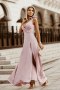 Sukienka damska elegancka Model 2231-20 Dirty Pink - Bicotone