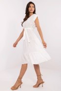 Sukienka damska letnia Model DHJ-SK-13583.18 Ecru - Italy Moda