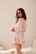 Sukienka damska Model Giulia PRO SUK0523 Pink - Roco Fashion