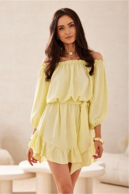 Sukienka damska Model Giulia ZOL SUK0523 Yellow - Roco Fashion