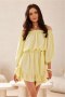 Sukienka damska Model Giulia ZOL SUK0523 Yellow - Roco Fashion