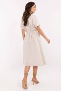 Sukienka damska Model MI-SK-109898.68 Beige - Italy Moda