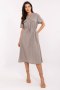 Sukienka damska Model MI-SK-109898.68 Dark Beige - Italy Moda