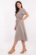 Sukienka damska Model MI-SK-109898.68 Dark Beige - Italy Moda