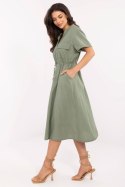 Sukienka damska Model MI-SK-109898.68 Khaki - Italy Moda