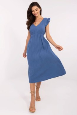 Sukienka damska muślinowa Model MI-SK-122126.77 Dark_Blue - Italy Moda