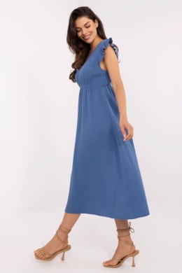 Sukienka damska muślinowa Model MI-SK-122126.77 Dark_Blue - Italy Moda