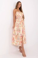 Sukienka damska Model MI-SK-23817-1.88 Light Yellow - Italy Moda