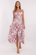 Sukienka damska Model MI-SK-23817-12.95 White/Pink - Italy Moda