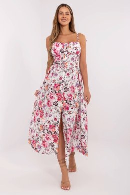 Sukienka damska Model MI-SK-23817-12.95 White/Pink - Italy Moda