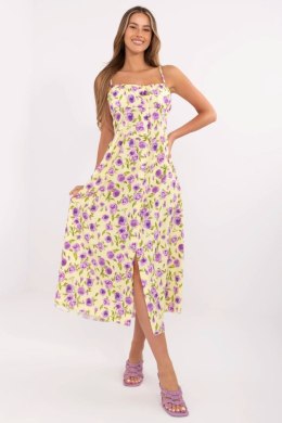 Sukienka damska Model MI-SK-23817-3.96 Light Yellow - Italy Moda